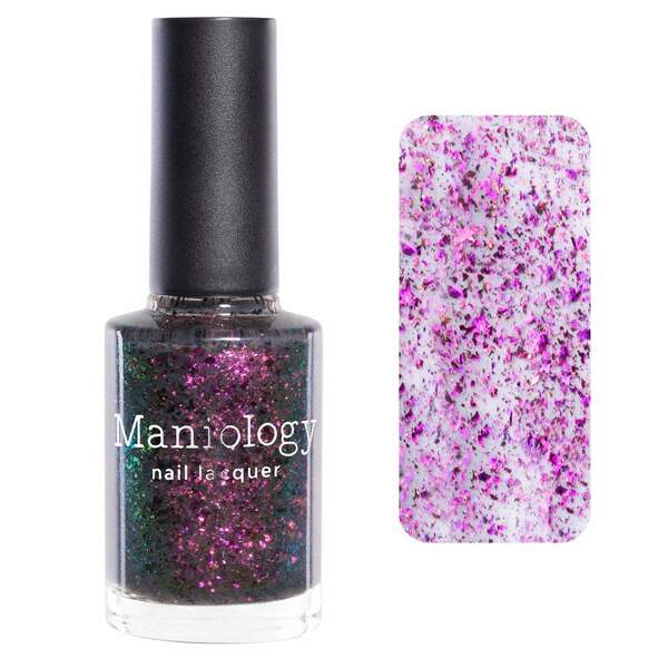 Nail polish swatch / manicure of shade Maniology Thunder