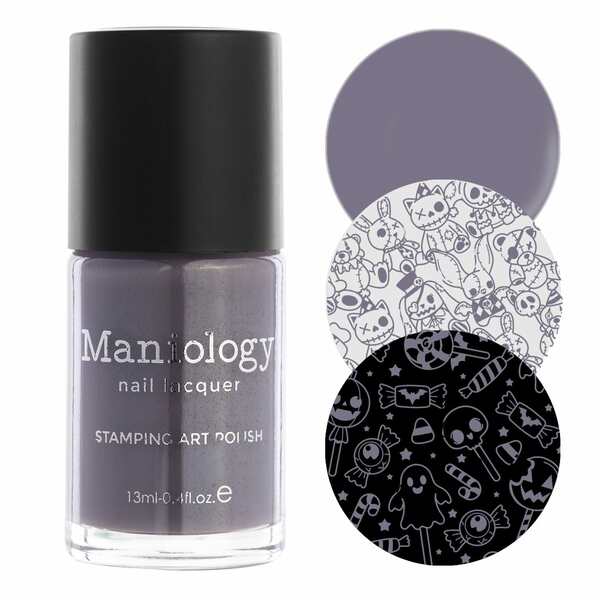 Nail polish swatch / manicure of shade Maniology Smoke Show