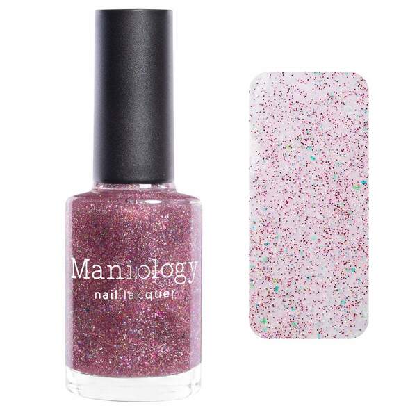 Nail polish swatch / manicure of shade Maniology Glisten
