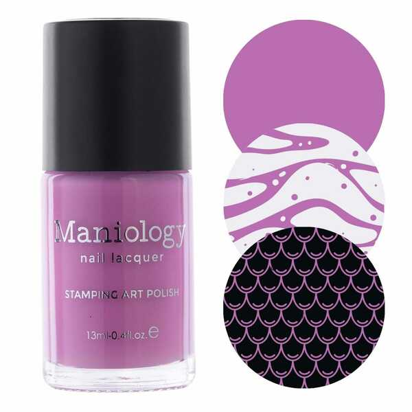 Nail polish swatch / manicure of shade Maniology Strawberry Blush