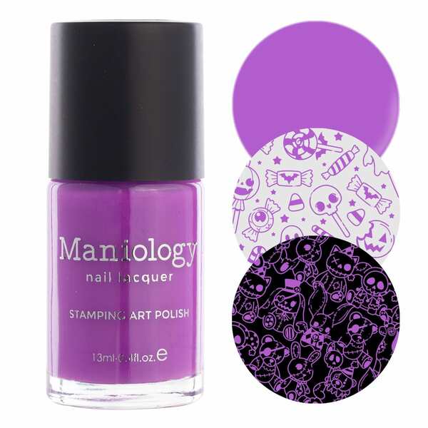 Nail polish swatch / manicure of shade Maniology Charmed