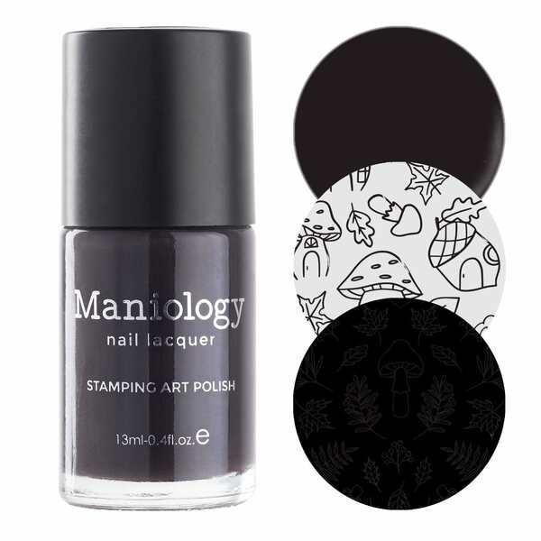 Nail polish swatch / manicure of shade Maniology Acorn