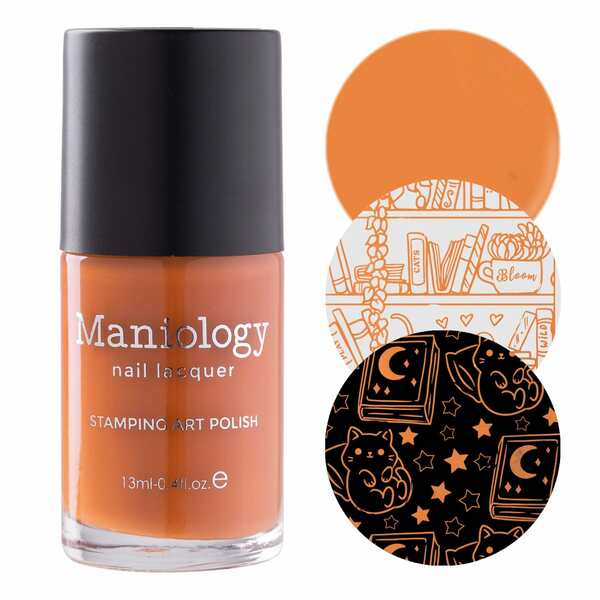 Nail polish swatch / manicure of shade Maniology Catnap