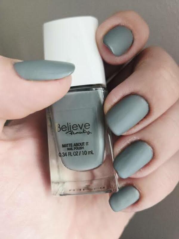 Nail polish swatch / manicure of shade Believe Beauty Nine to Five
