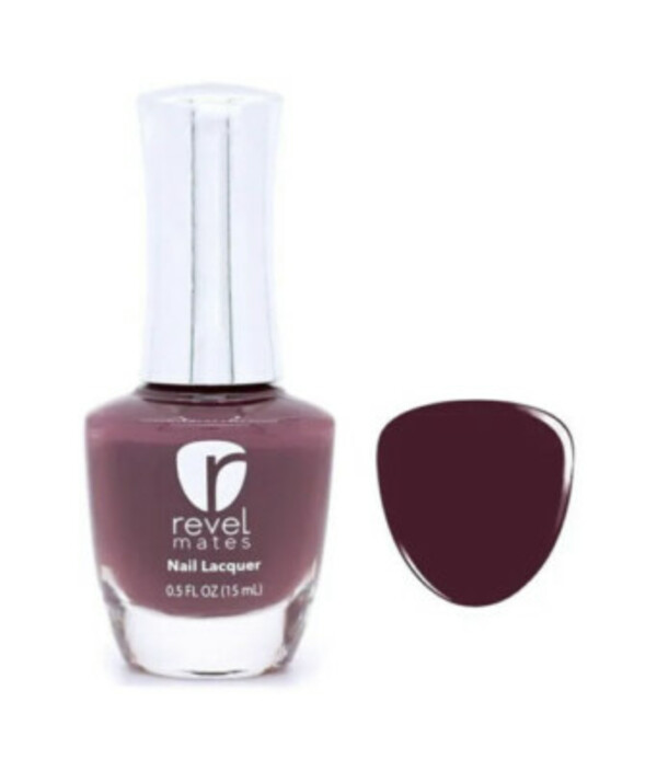 Nail polish swatch / manicure of shade Revel Mates Embrace