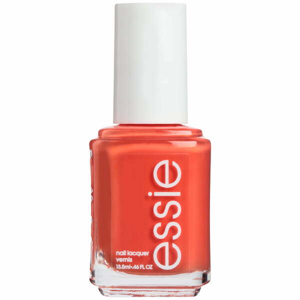 Nail polish swatch / manicure of shade essie Sunshgine state of mind