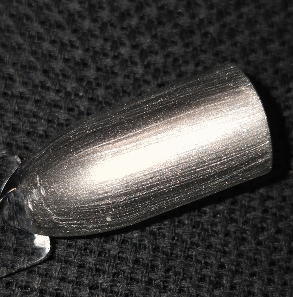 Nail polish swatch / manicure of shade Julep Mercury
