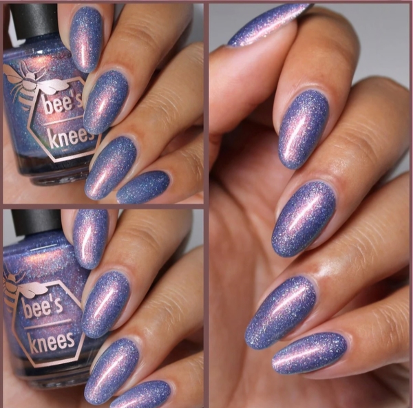 Nail polish swatch / manicure of shade Bee's Knees Lacquer A Lion with a Thorn in its Paw 3.0