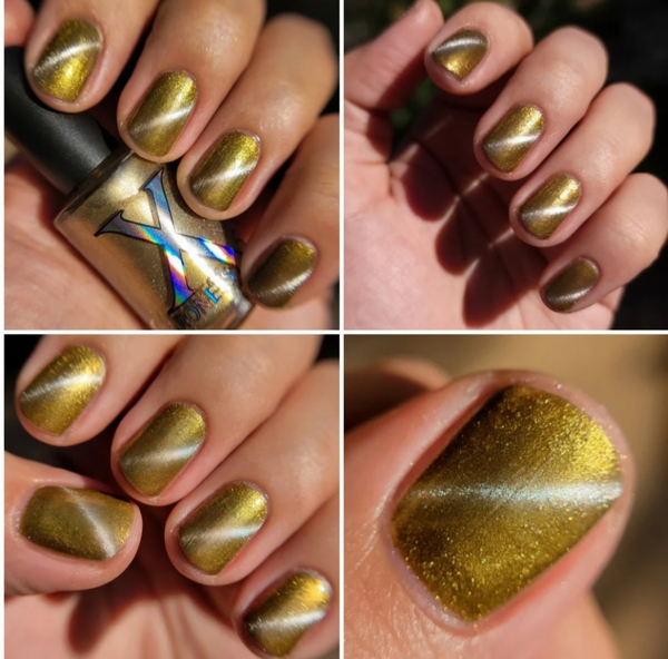 Nail polish swatch / manicure of shade Baroness X Inner Balance