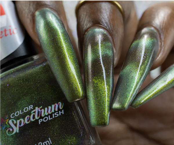 Nail polish swatch / manicure of shade Color Spectrum Polish Hakuna Matata