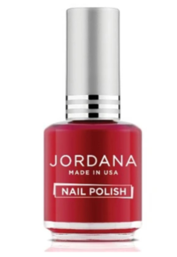 Nail polish swatch / manicure of shade Jordana Fascinated With Red
