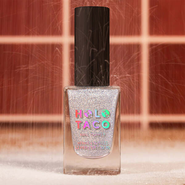 Nail polish swatch / manicure of shade Holo Taco Sugar Dust Taco
