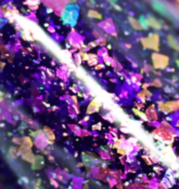 Nail polish swatch / manicure of shade Different Dimension Written in the Stars