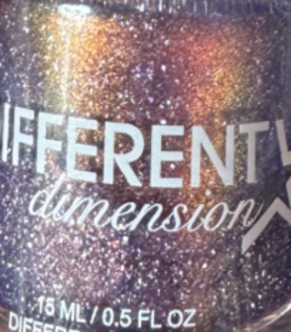 Nail polish swatch / manicure of shade Different Dimension Antisocial Butterfly