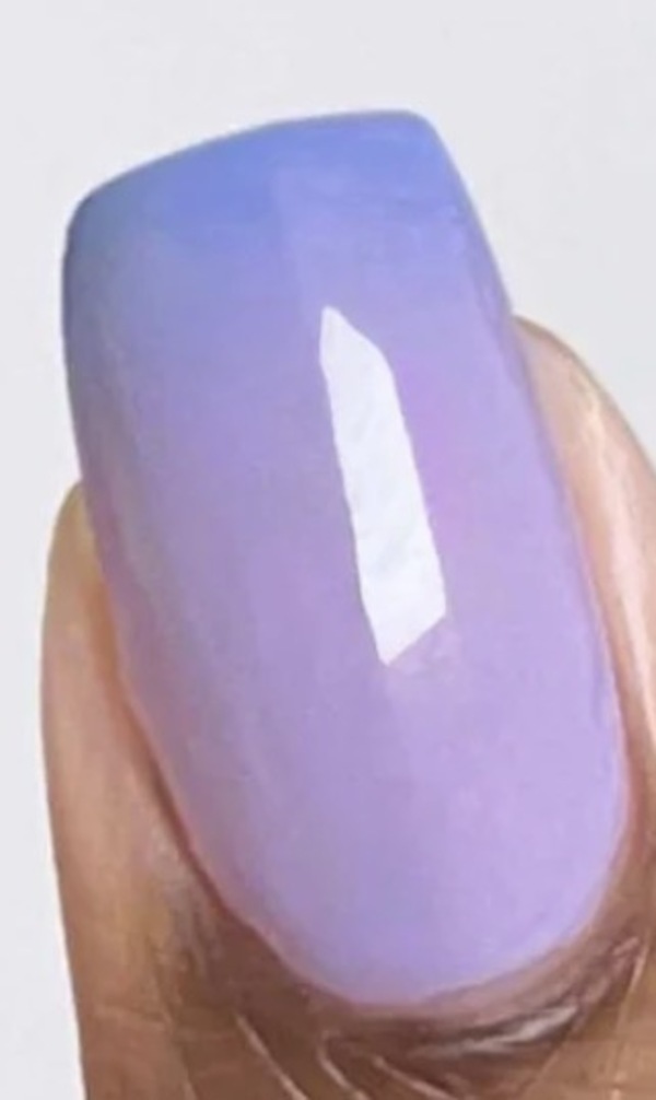 Nail polish swatch / manicure of shade Cirque Colors Precious Moment