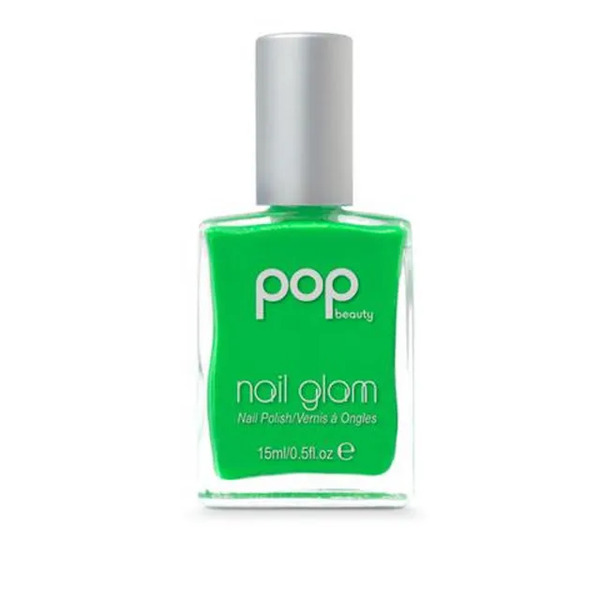 Nail polish swatch / manicure of shade Pop beauty Radioactive