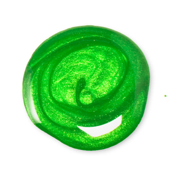 Nail polish swatch / manicure of shade Pop beauty Radioactive