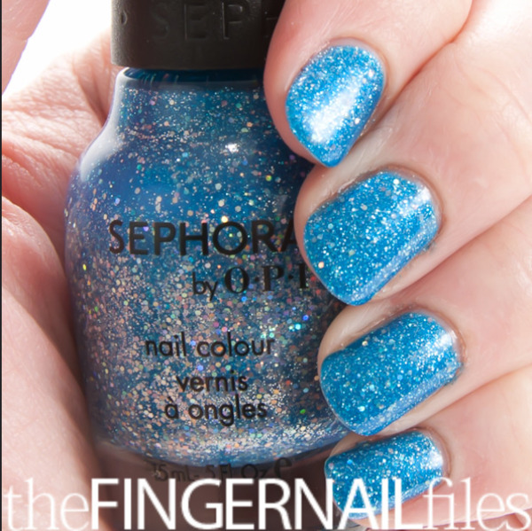 Nail polish swatch / manicure of shade Sephora by OPI Midnight Mambo