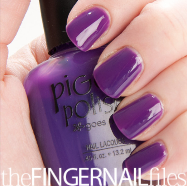 Nail polish swatch / manicure of shade Piggy Polish Yacht-a Yacht-a