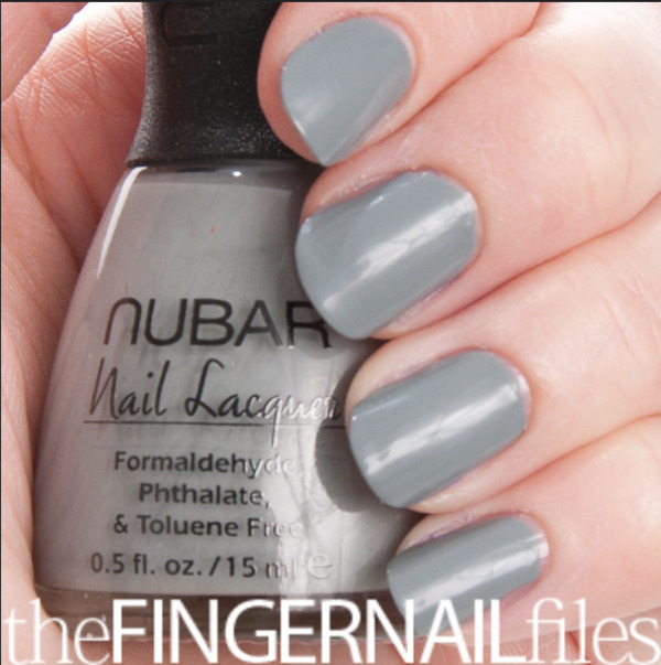 Nail polish swatch / manicure of shade Nubar Palisade