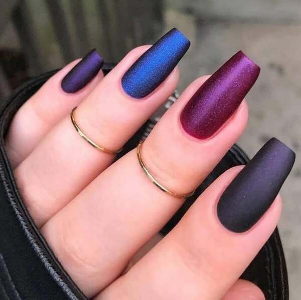 Nail polish swatch / manicure of shade Live Love Polish Tell Tale Heart