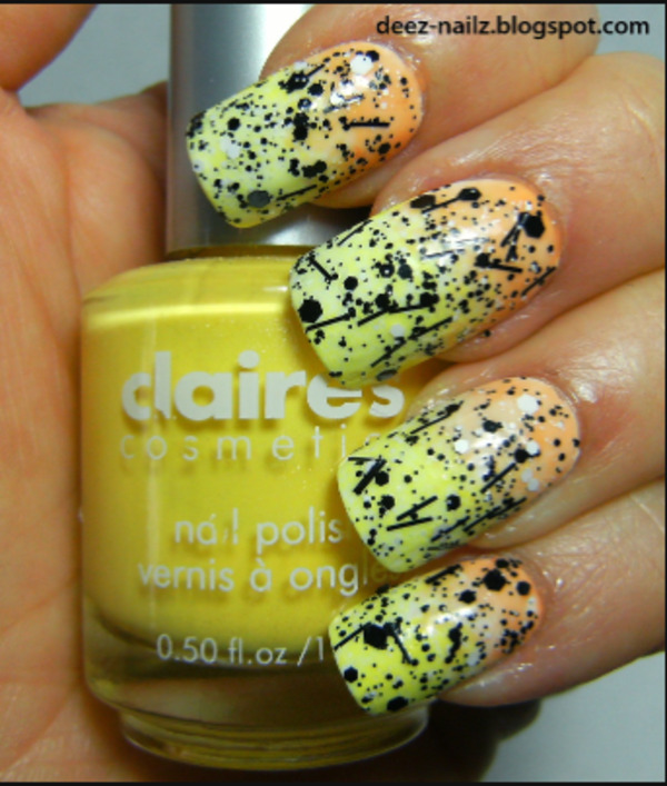 Nail polish swatch / manicure of shade Claire's Yellow Brick Road