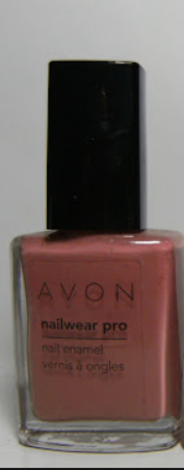 Nail polish swatch / manicure of shade Avon Bare Necessity