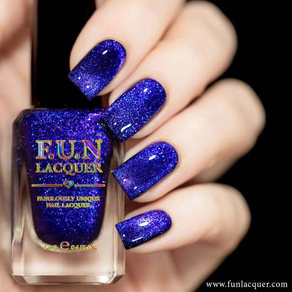 Nail polish swatch / manicure of shade FUN Lacquer Strontium Copper