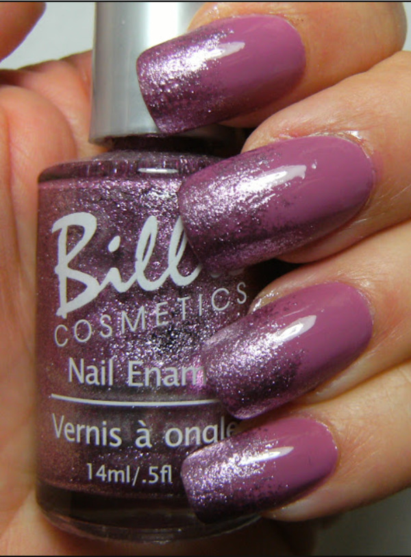 Nail polish swatch / manicure of shade Billie Cosmetics Alloy