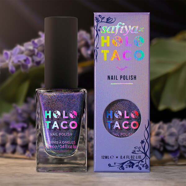 Nail polish swatch / manicure of shade Holo Taco Dream Eater
