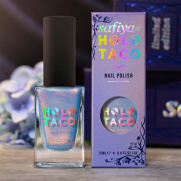 Nail polish swatch / manicure of shade Holo Taco Moonlight Sacrifice