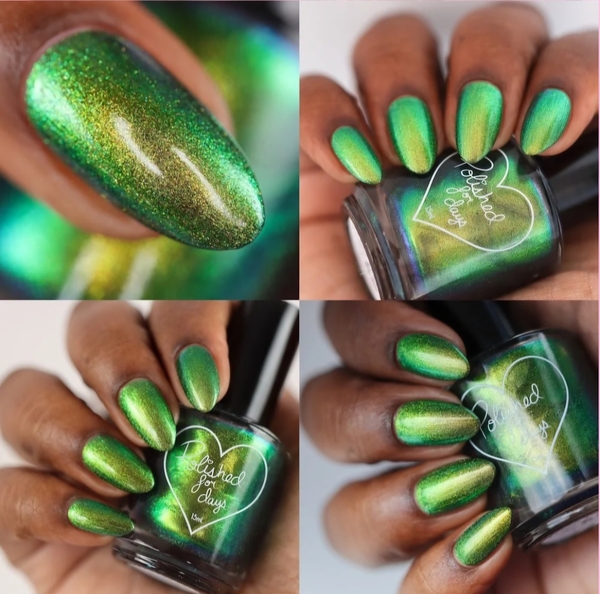 Nail polish swatch / manicure of shade Polished for Days Where the Fairies Dance