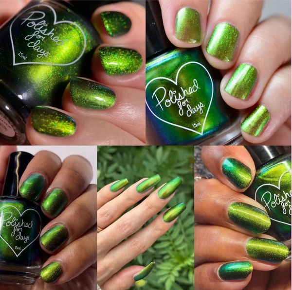 Nail polish swatch / manicure of shade Polished for Days Where the Fairies Dance