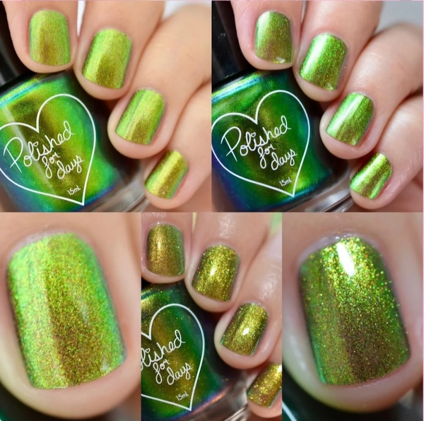 Nail polish swatch / manicure of shade Polished for Days Where the Fairies Dance