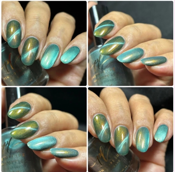 Nail polish swatch / manicure of shade Penelope Luz Come to the Magic