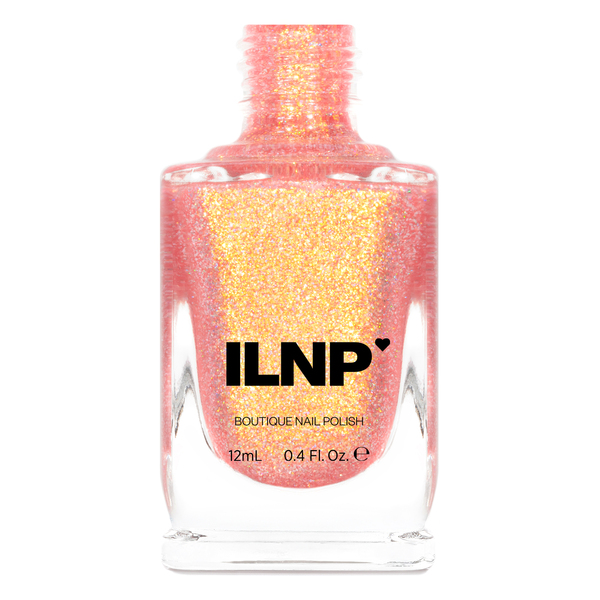 Nail polish swatch / manicure of shade I Love Nail Polish Pink Lemonade