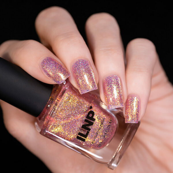 Nail polish swatch / manicure of shade I Love Nail Polish Pink Lemonade