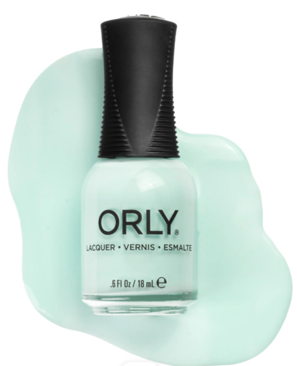 Nail polish swatch / manicure of shade Orly Butterfly Pea