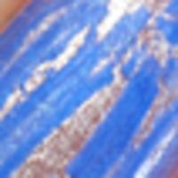 Nail polish swatch of shade OPI Blue Shatter