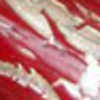 Nail polish swatch of shade OPI Red Shatter