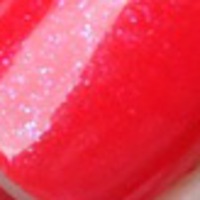 Nail polish swatch of shade Sinful Colors Coral Riff