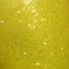 Nail polish swatch of shade Sinful Colors Yellow Spotted