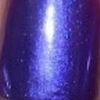 Nail polish swatch of shade NYC Purple Pizzazz Frost