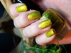 Nail polish swatch of shade Kleancolor Jazz Olive