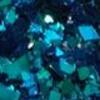 Nail polish swatch of shade Glitter Boutique Canada Blue Aqua Shards