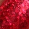 Nail polish swatch of shade Morgan Taylor Rare as Rubies