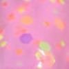 Nail polish swatch of shade Chi Chi Pink Confetti