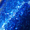 Nail polish swatch of shade Orly Royal Gloss Glitter