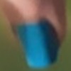 Nail polish swatch of shade Maybelline Turquoise Tease