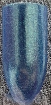 Nail polish swatch of shade Love and Beauty Blue-Teal